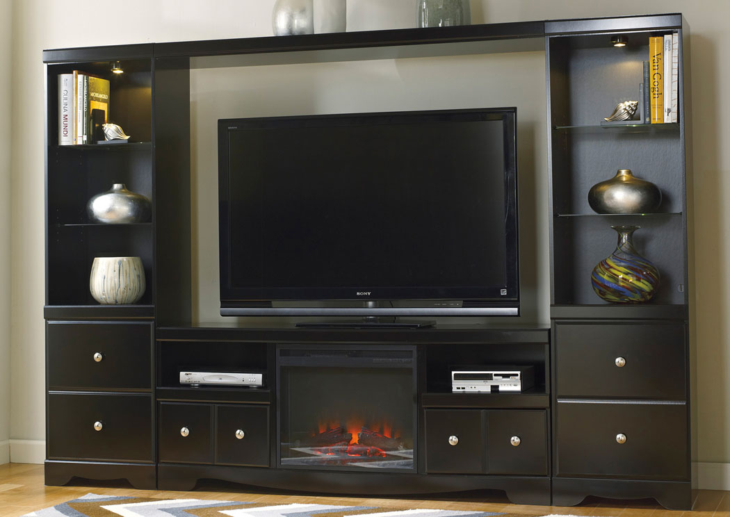 Lindy's Furniture | Hickory, NC Shay Entertainment Center w/ LED 