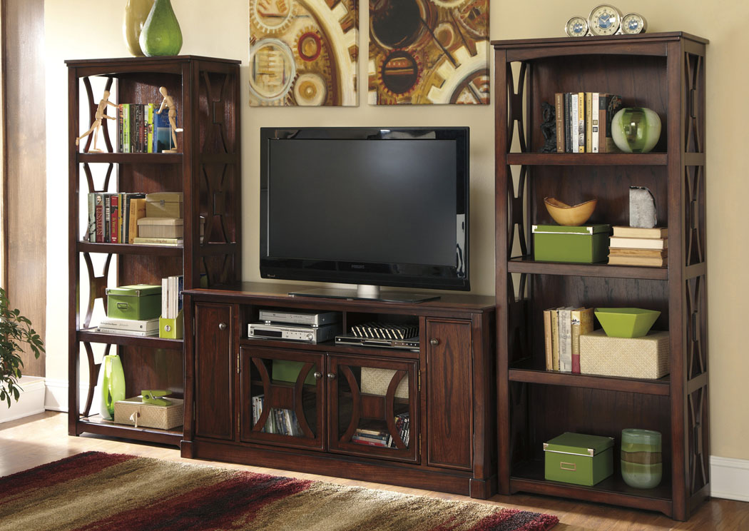  Furniture, Upholstery &amp; Mattresses Devrik Large TV Stand w/ 2